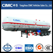 Tanque Semi Trailer LPG Tanker para transporte de gas LPG